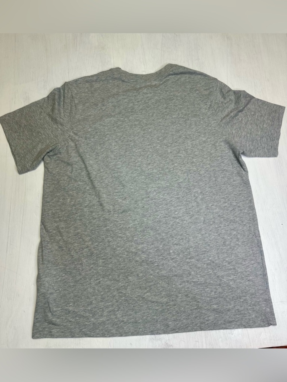 Nike Ole Miss Rebels Dri-Fit Tee Gray Red Logo Shirt Mens XL NCAA - Picture 3 of 9